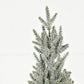 ISB73341- 16in Snowy Blue Cypress Pine Tree