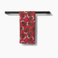 Christmas Berry Bow Tea Towel