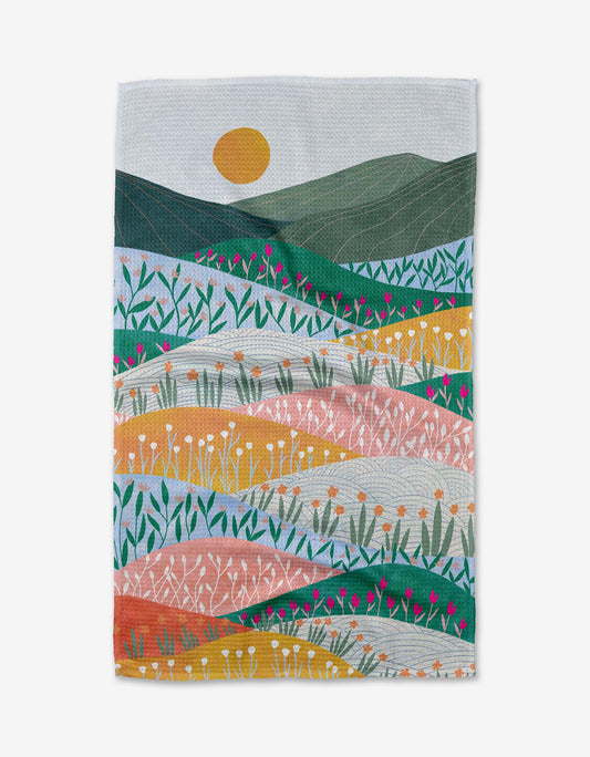 Sunrise Mountains Dishtowel