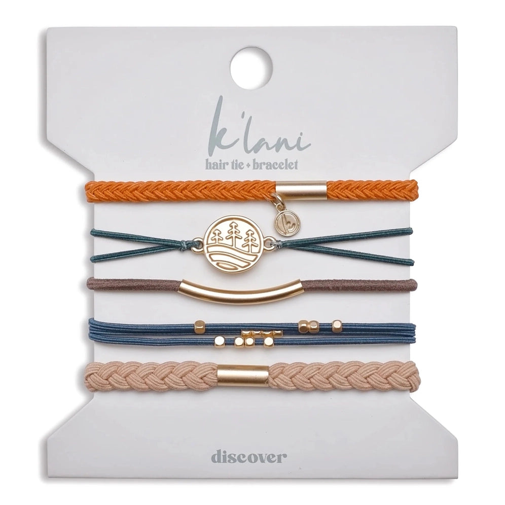 K'Lani Hair Tie Bracelet Set