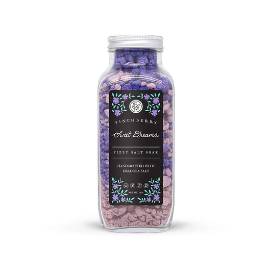 Gluten-Free Fizzy Salt Bath Soak | Sweet Dreams