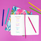 12 Pack Felt Tip Fine Line Marker Pens | Bright