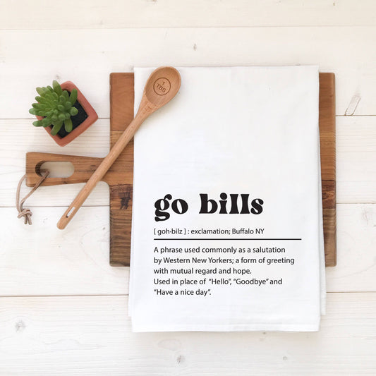 Go Bills Tea Towel