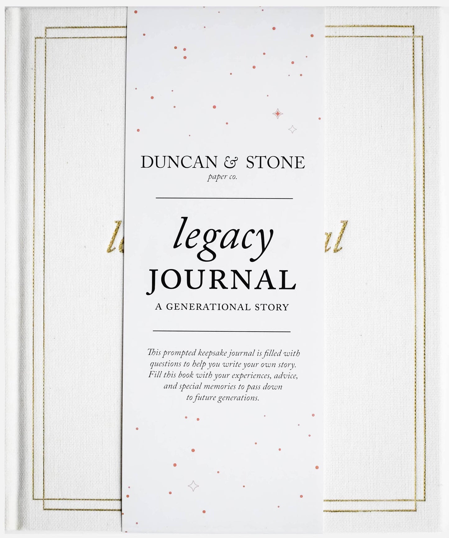 Legacy Journal: A Family Keepsake Book