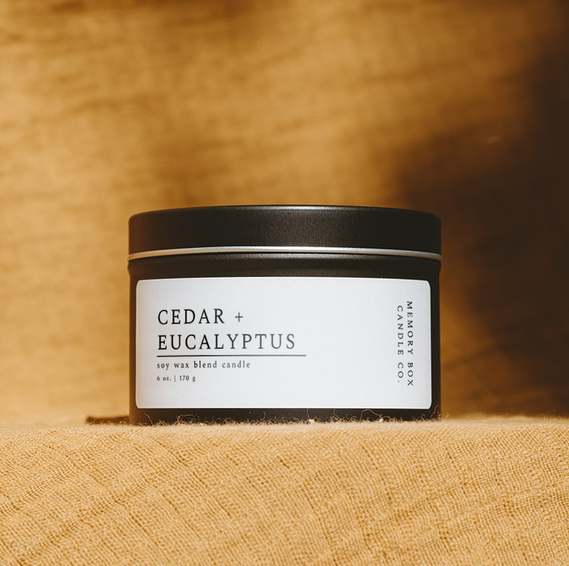 Soy Candle | Cedar + Eucalyptus