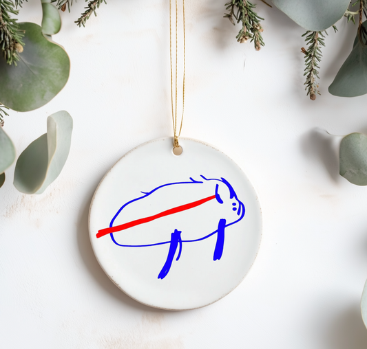 Josh's Buffalo Ornament 