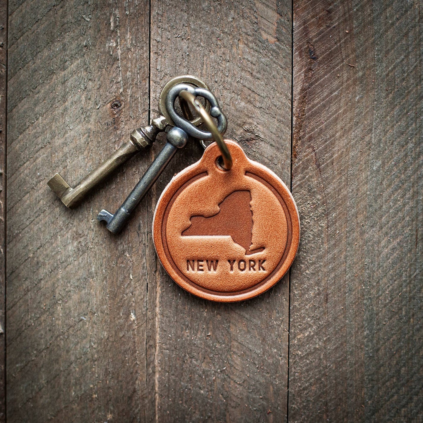 Leather Keychain