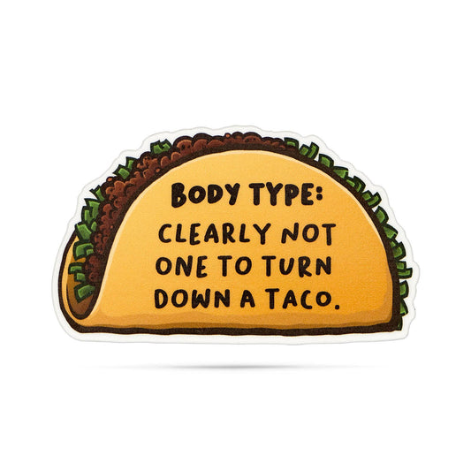 Taco Sticker