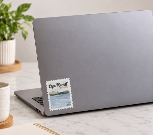 Cape Vincent Stamp Sticker