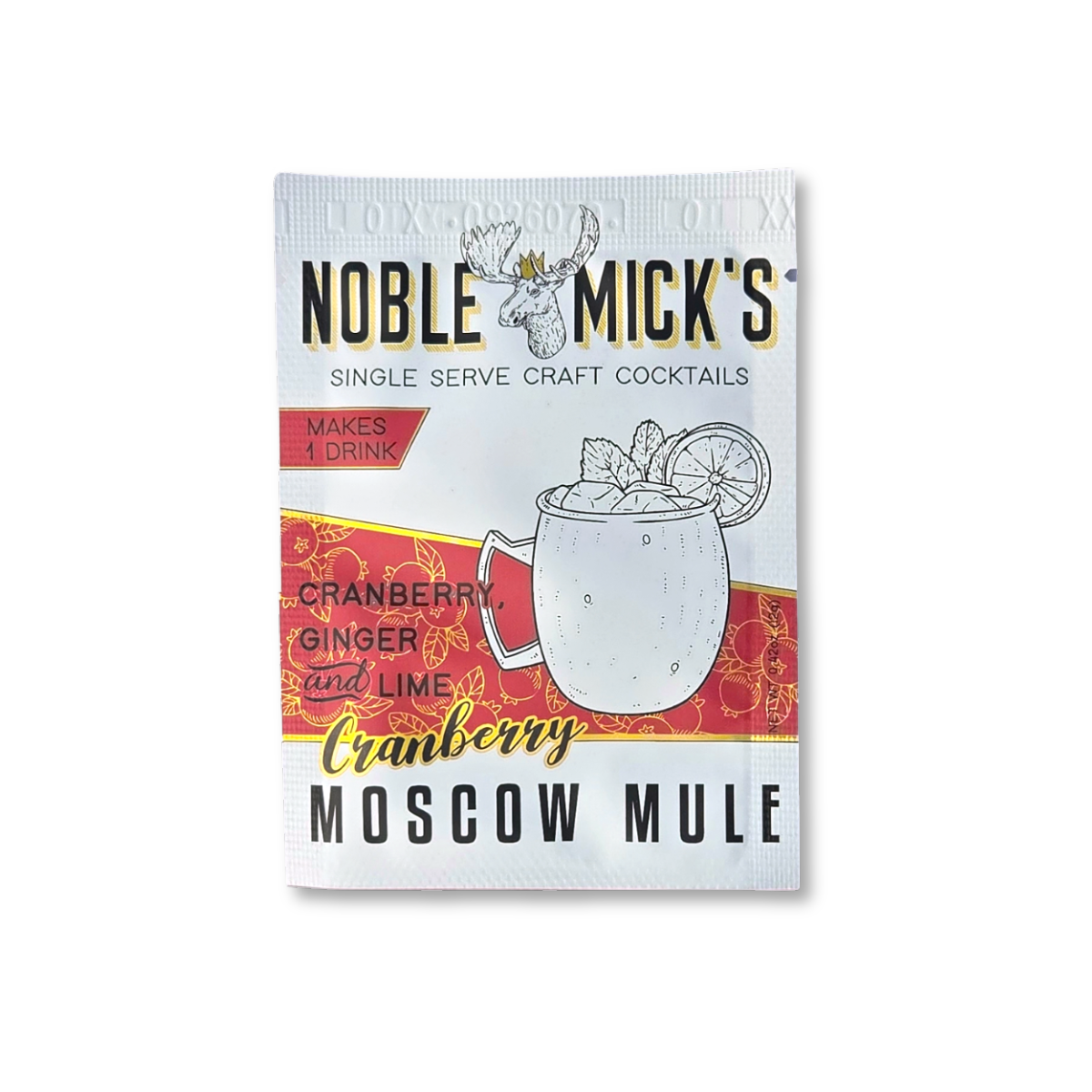 Cranberry Moscow Mule Single Serve Craft Cocktail