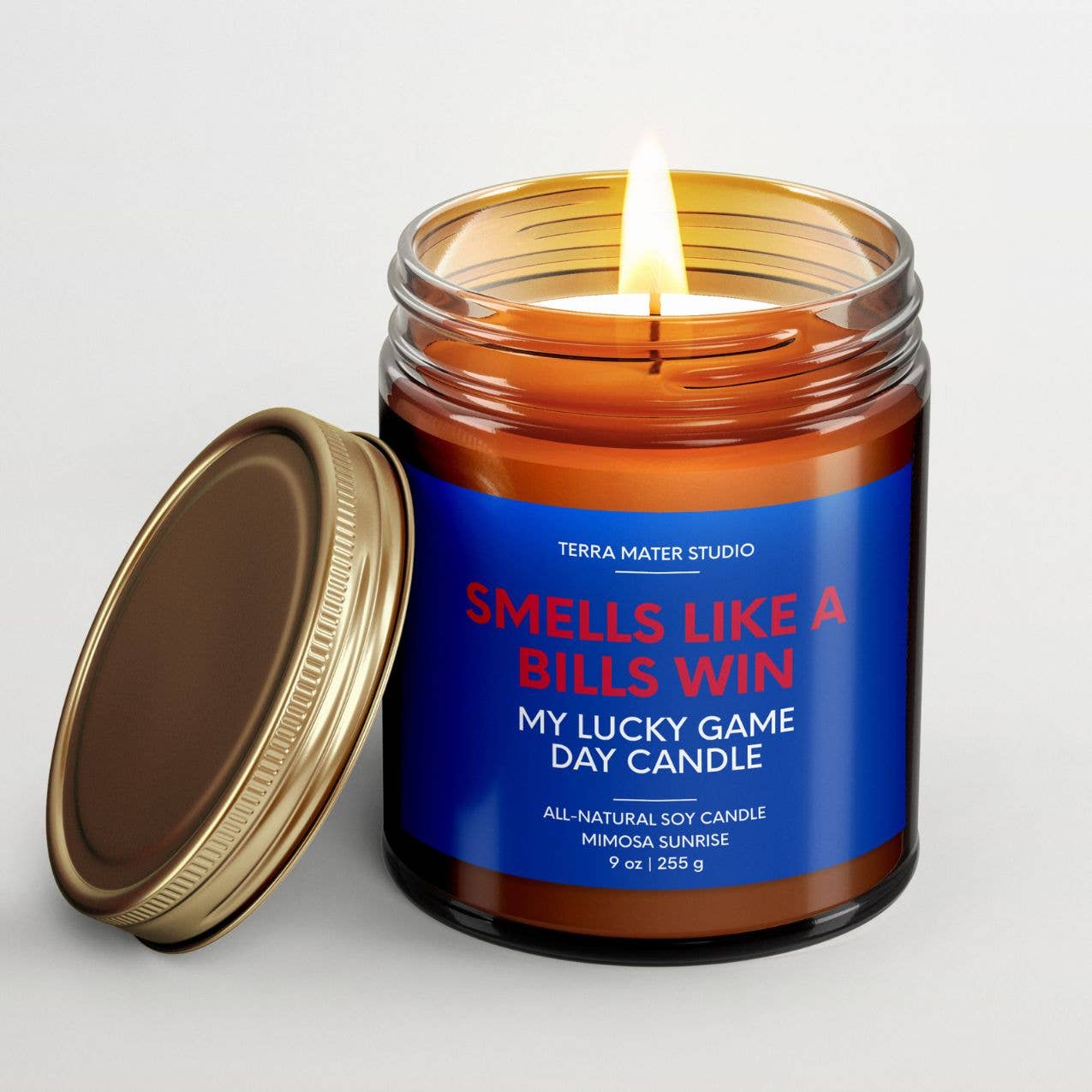 Smells Like A Bills Win Soy Candle