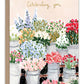 Flower Market Birthday Card