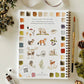 Watercolor Book | Woodland