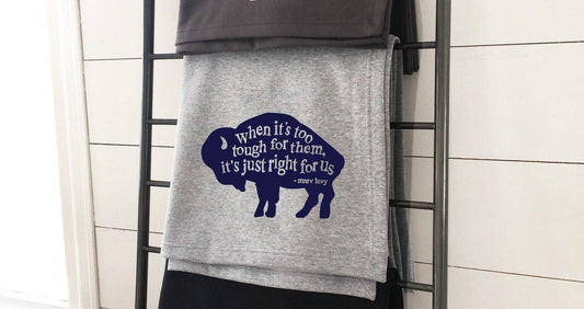 Buffalo Bills Throw Blanket | Marv Levy