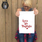 Let's Go Buffalo Tea Towel