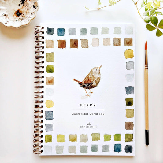 Watercolor Workbook | Birds