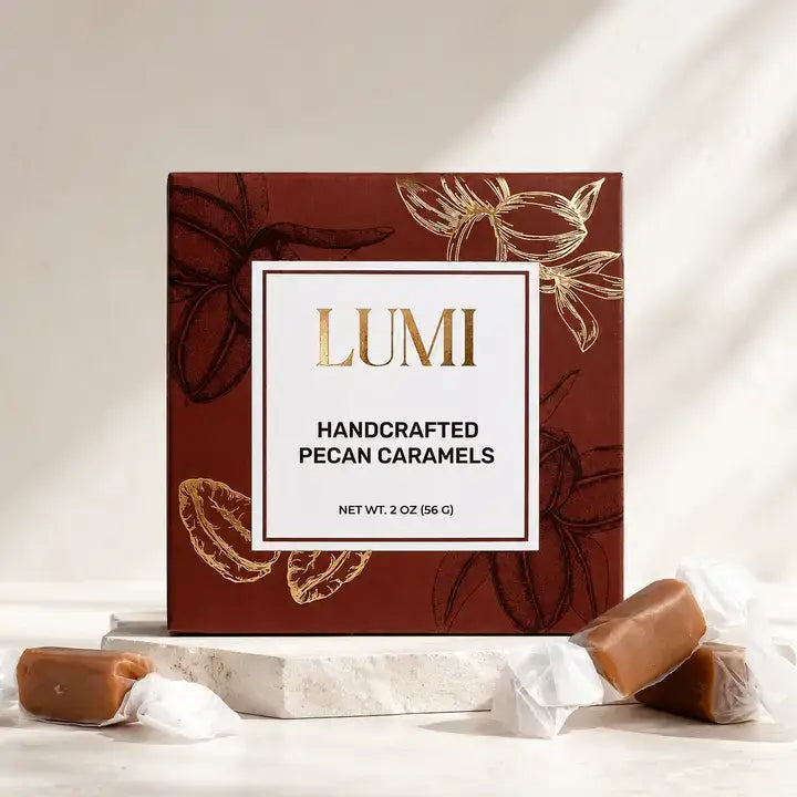 Handcrafted Pecan Caramels