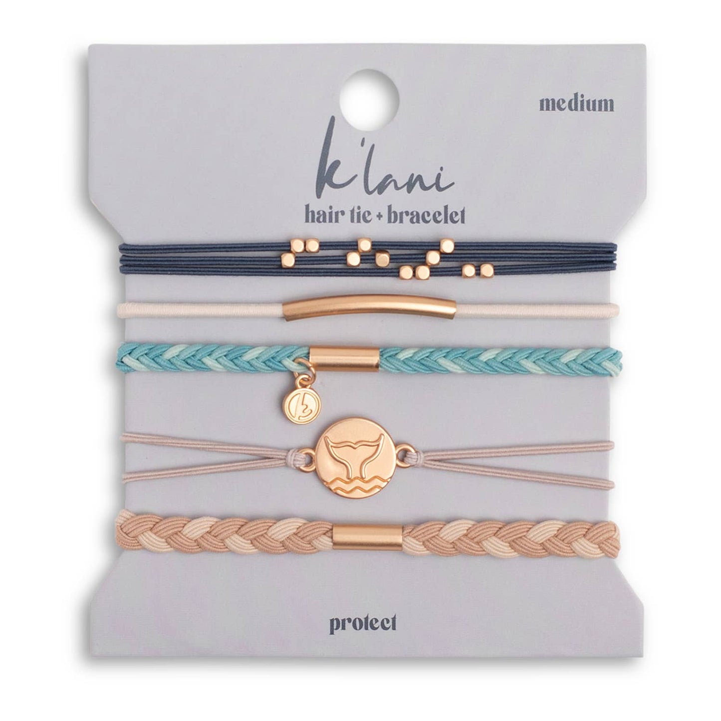 K'Lani Hair Tie Bracelet Set
