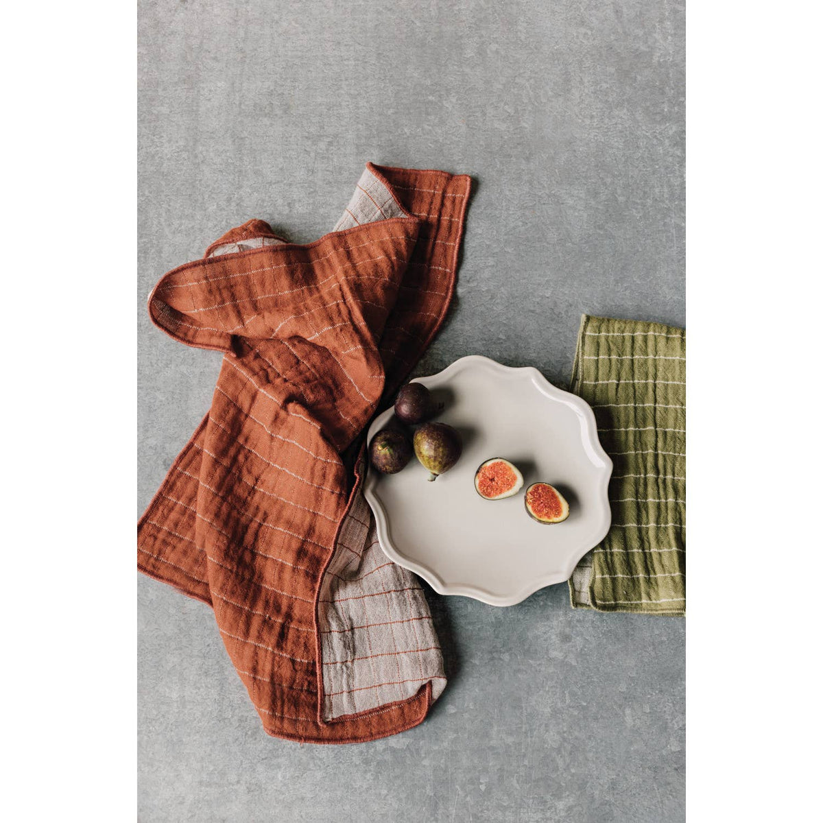Heirloom Cinnamon Stick Double Weave Napkins | Set of 4