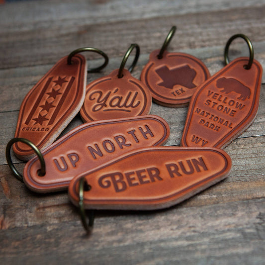 Leather Keychain