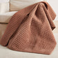 Velvet Stitch Quilted Throw Blanket