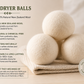 Wool Dryer Balls | Natural Fabric Softener
