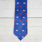 Blue And Red Buffalo Neck Tie