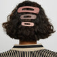 Flat Lay Claw Clip 3pc Flat | Terracotta