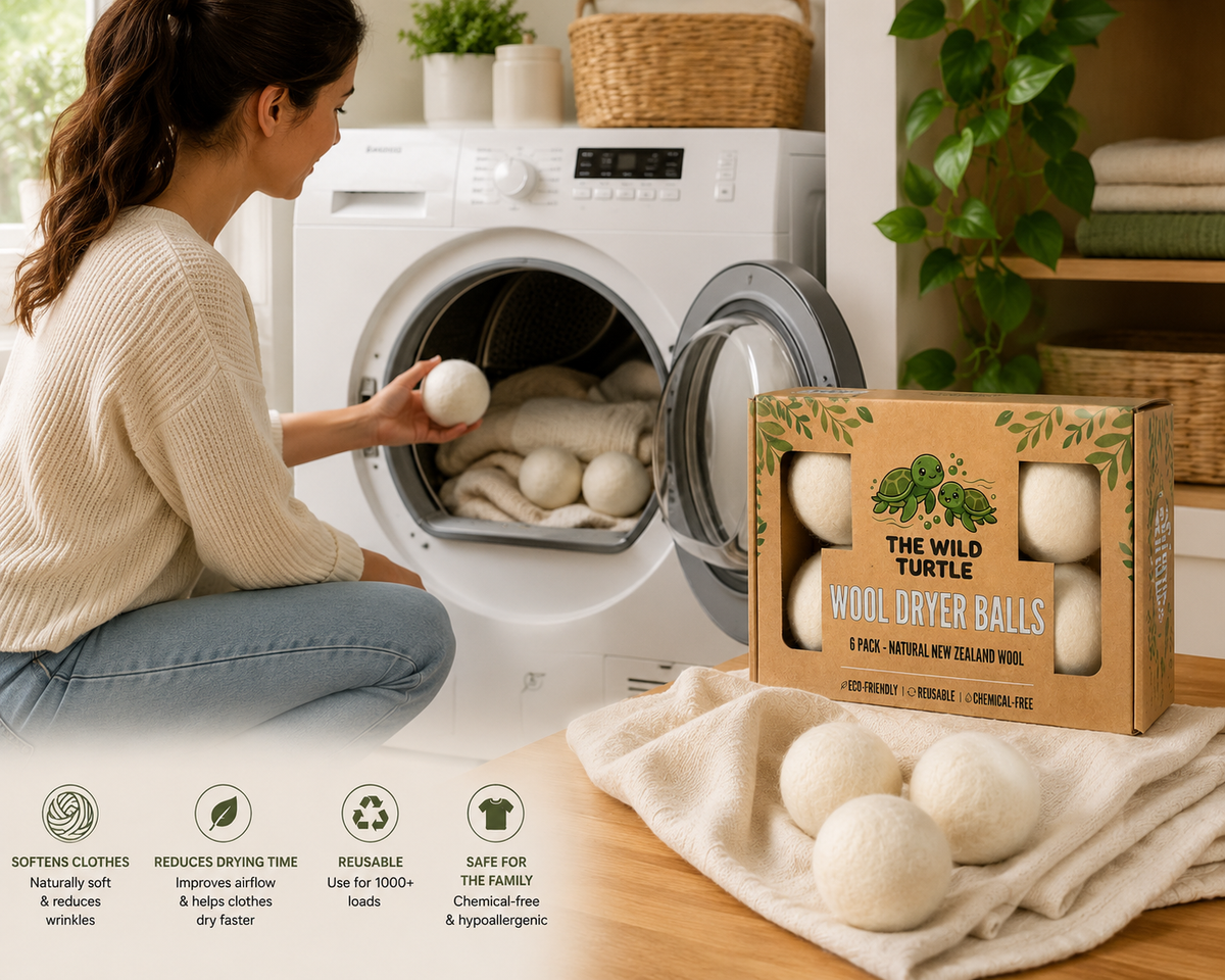 Wool Dryer Balls | Natural Fabric Softener