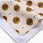 Artisanal Floral Cream Dishtowel