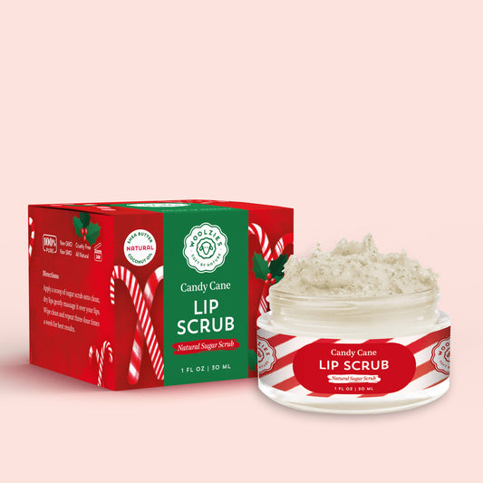 Candy Cane Sugar Lip Scrub | Shea & Cocoa Butter