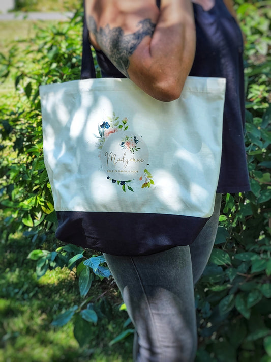 Madymae canvas tote