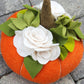 Bright Felted Pumpkin