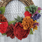 Fall Rainbow Wreath
