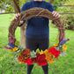Fall Rainbow Wreath