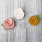 Set of 3 Felt Flower Magnets