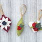 Set of 3 Classic Christmas Ornaments